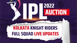Kolkata Knight Riders (KKR) Full Squad LIVE Updates, IPL 2022 Auction: Complete List of Players Bought, Remaining Purse